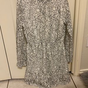 Girls lace long sleeve dress 10/12